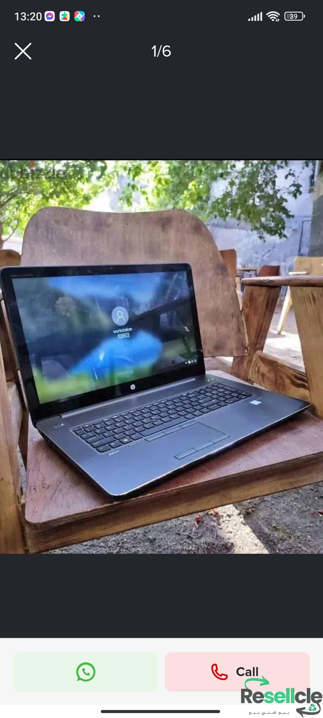 بسعر زمان Hp Zbook 17 G3 . . core i7 HQ _ NVIDIA 4giga