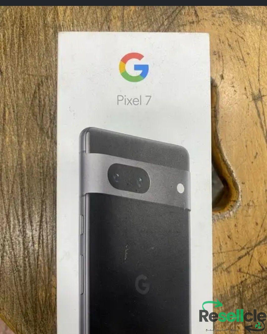 Google Pixel 7 5G 128G Black جديد متبرشم
