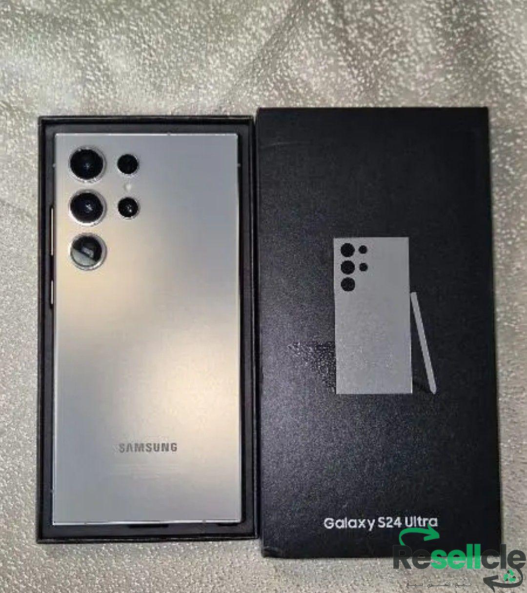 s24 ultra  12 256 ضمان مصرى وضمان سنتين على الشاشه متفعل استخدام اسبوع