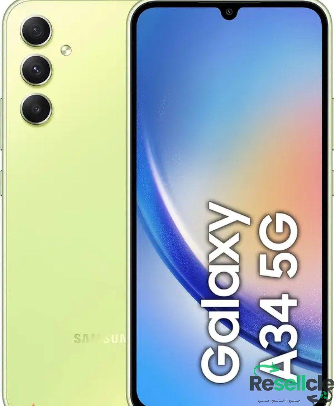 موبابل Samsung Galaxy A34 مستورد من ألمانيا والإستلام 28 مايو