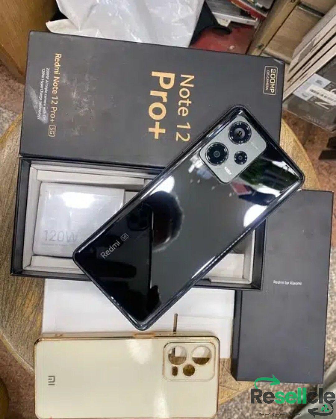 Redmi Note 12 Pro Plus 5G dual sim 256/8G Black فتحت علبة