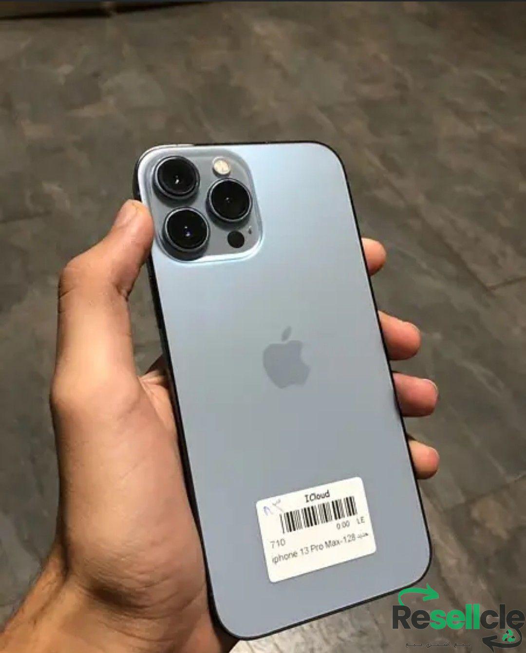 خصم مميز علي iPhone  13 Promax  128 GB بطاريات up 80%